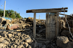 زلزله‌زدگان روستای باجه باج ورزقان - آذربایجان شرقی